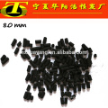 Black activated carbon pellets price for swimming pool